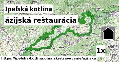 ázijská reštaurácia, Ipeľská kotlina