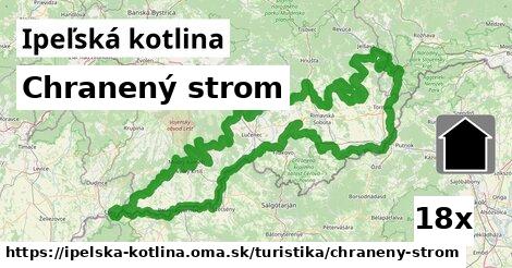 Chranený strom, Ipeľská kotlina