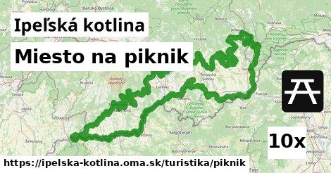 Miesto na piknik, Ipeľská kotlina