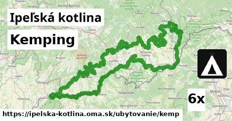 Kemping, Ipeľská kotlina