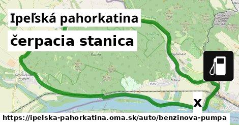 čerpacia stanica, Ipeľská pahorkatina