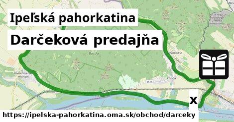 Darčeková predajňa, Ipeľská pahorkatina