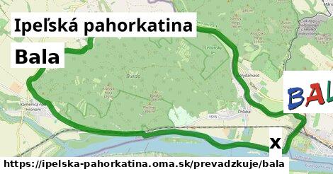 Bala, Ipeľská pahorkatina