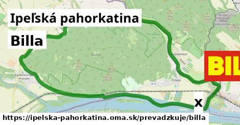 Billa, Ipeľská pahorkatina