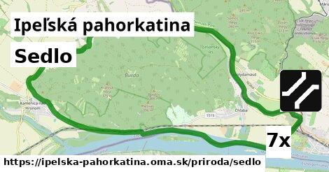 Sedlo, Ipeľská pahorkatina