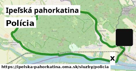 Polícia, Ipeľská pahorkatina