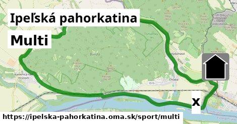 Multi, Ipeľská pahorkatina