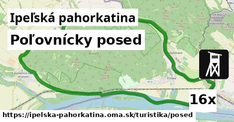 Poľovnícky posed, Ipeľská pahorkatina