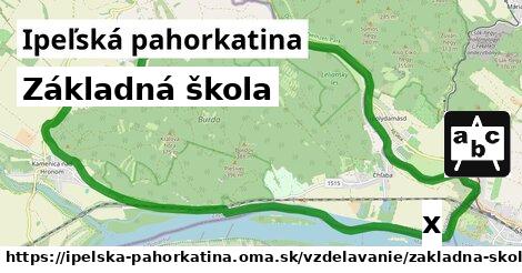 Základná škola, Ipeľská pahorkatina