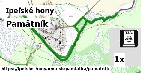 Pamätník, Ipeľské hony