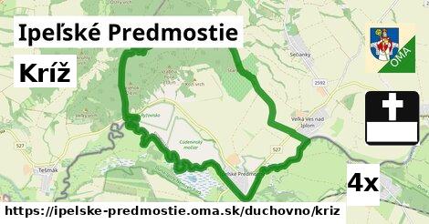 Kríž, Ipeľské Predmostie