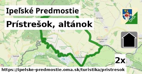 prístrešok, altánok v Ipeľské Predmostie