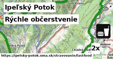 rýchle občerstvenie v Ipeľský Potok