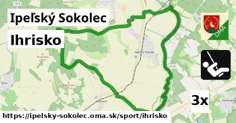 Ihrisko, Ipeľský Sokolec