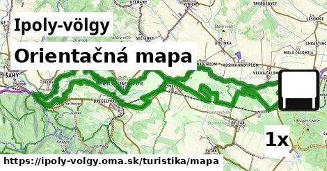 Orientačná mapa, Ipoly-völgy