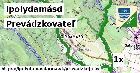 prevádzkovateľ v Ipolydamásd