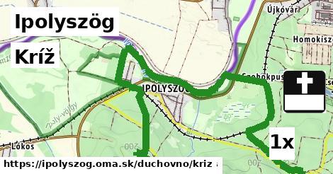 Kríž, Ipolyszög