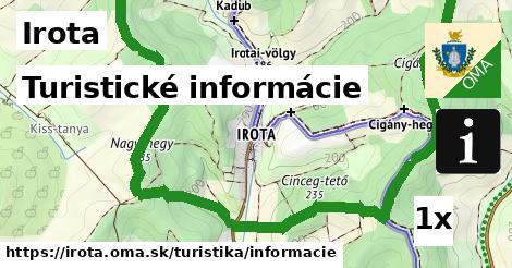 Turistické informácie, Irota