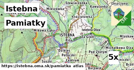 pamiatky v Istebna