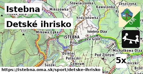 detské ihrisko v Istebna