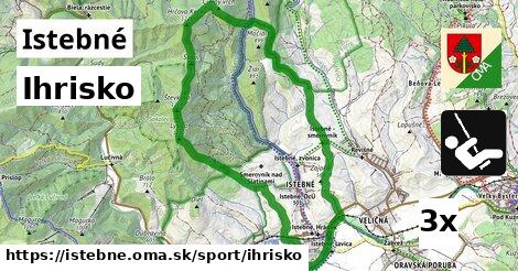 Ihrisko, Istebné