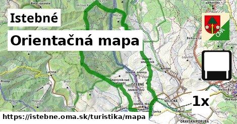 Orientačná mapa, Istebné