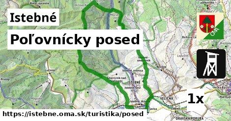 Poľovnícky posed, Istebné