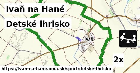 detské ihrisko v Ivaň na Hané