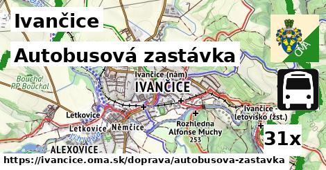 Autobusová zastávka, Ivančice