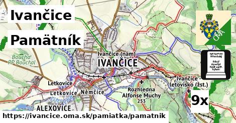 Pamätník, Ivančice