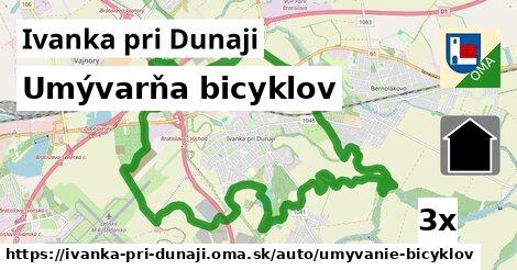 Umývarňa bicyklov, Ivanka pri Dunaji