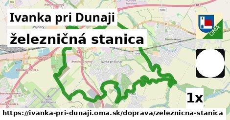 železničná stanica, Ivanka pri Dunaji