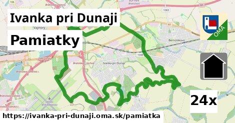 pamiatky v Ivanka pri Dunaji