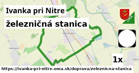 železničná stanica, Ivanka pri Nitre