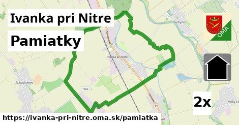 pamiatky v Ivanka pri Nitre