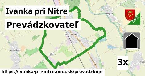 prevádzkovateľ v Ivanka pri Nitre