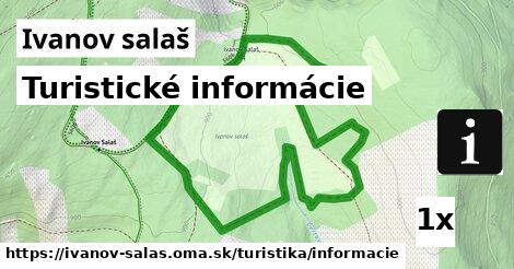 turistické informácie v Ivanov salaš