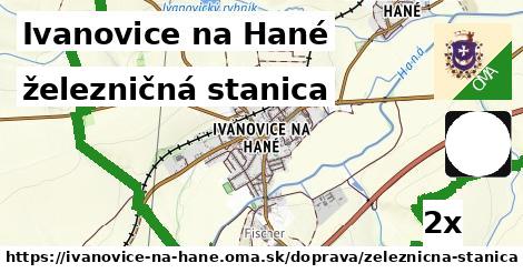 železničná stanica, Ivanovice na Hané