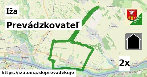 prevádzkovateľ v Iža