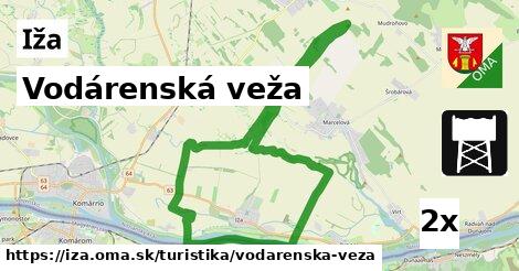 Vodárenská veža, Iža