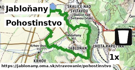 Pohostinstvo, Jabloňany