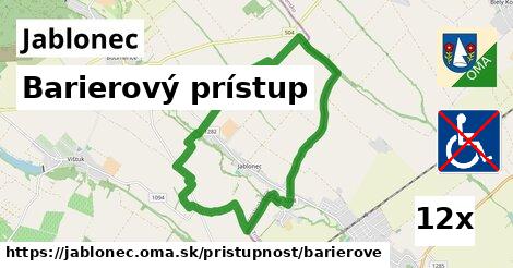 Barierový prístup, Jablonec