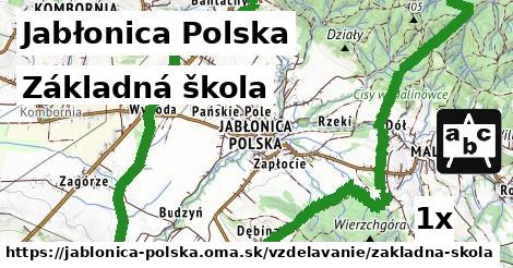 Základná škola, Jabłonica Polska