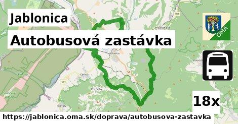 Autobusová zastávka, Jablonica