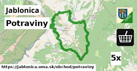 Potraviny, Jablonica