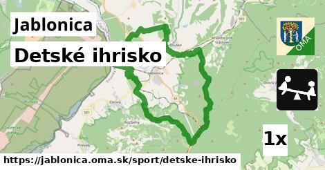 Detské ihrisko, Jablonica