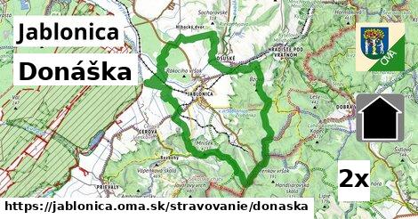 Donáška, Jablonica