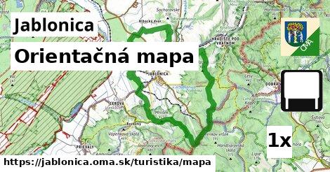 Orientačná mapa, Jablonica