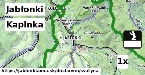 Kaplnka, Jabłonki