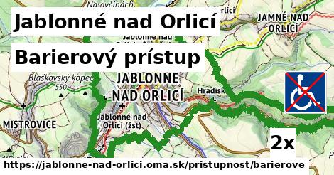 Barierový prístup, Jablonné nad Orlicí